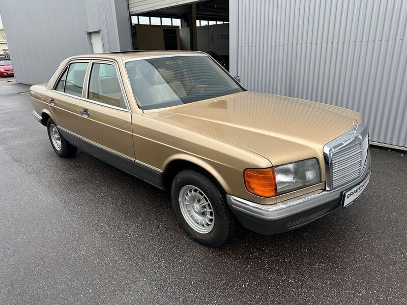Gold Gebraucht 1980 Mercedes 500 SE Limousine | 9.950 € - Bild 1/4