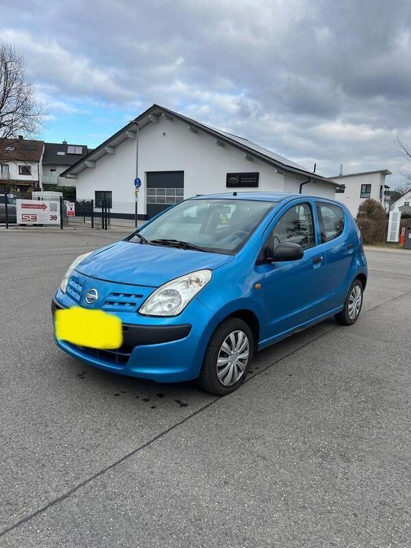 Blau Gebraucht 2010 Nissan Pixo Visia Kleinwagen | 908 € (Superpreis) - Bild 1/4