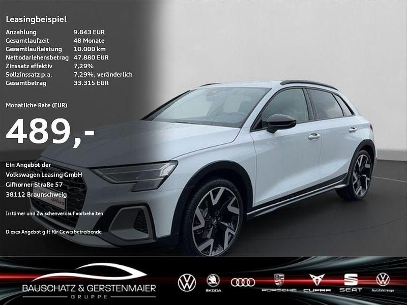 Gletscherweiss (weiss) Gebraucht 2024 Audi A3 Ambiente Limousine | 47.880 € - Bild 1/4