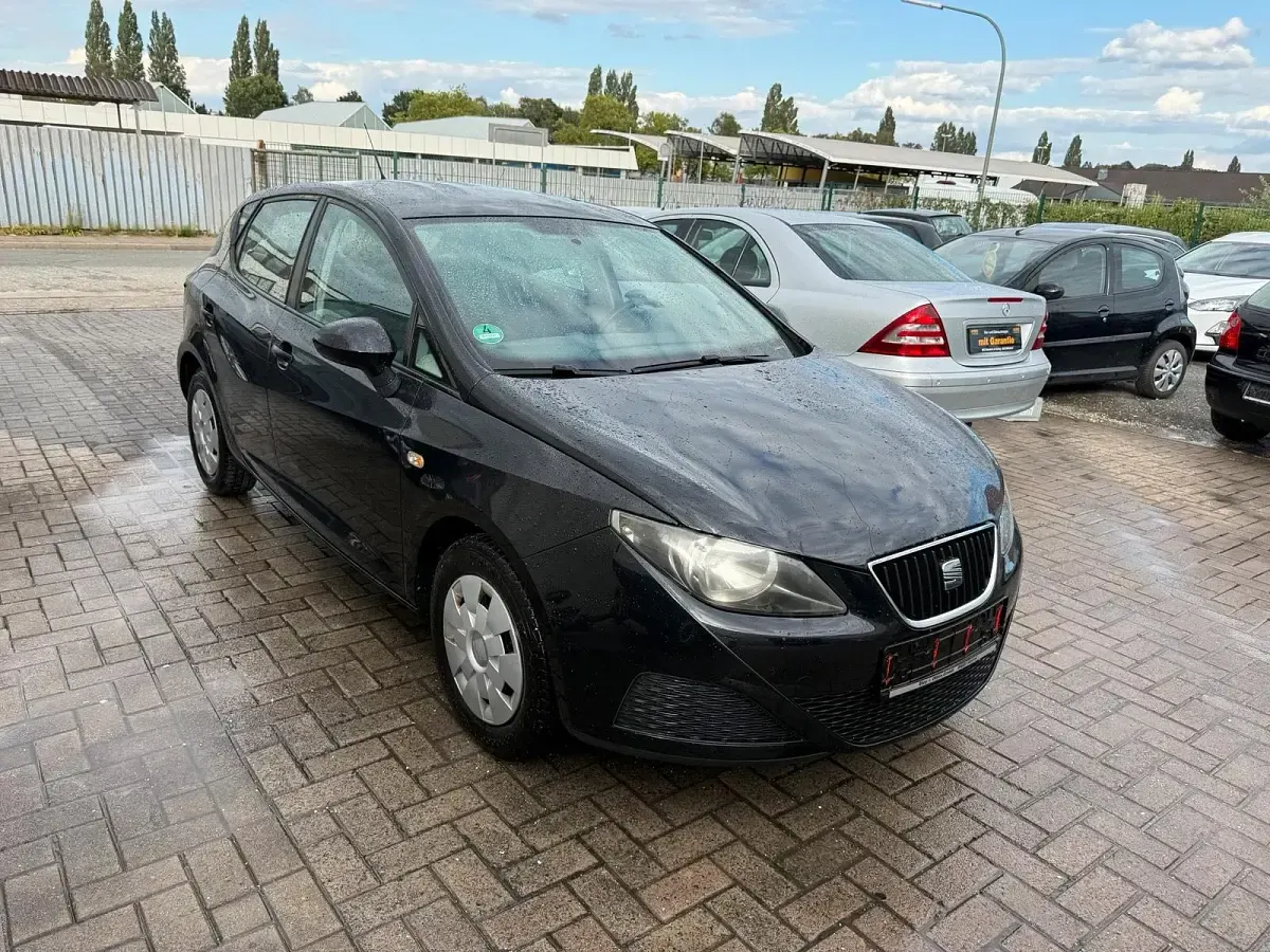 Gebraucht Seat Ibiza 86 PS (63 kW) 2011 Schwarz Kleinwagen
