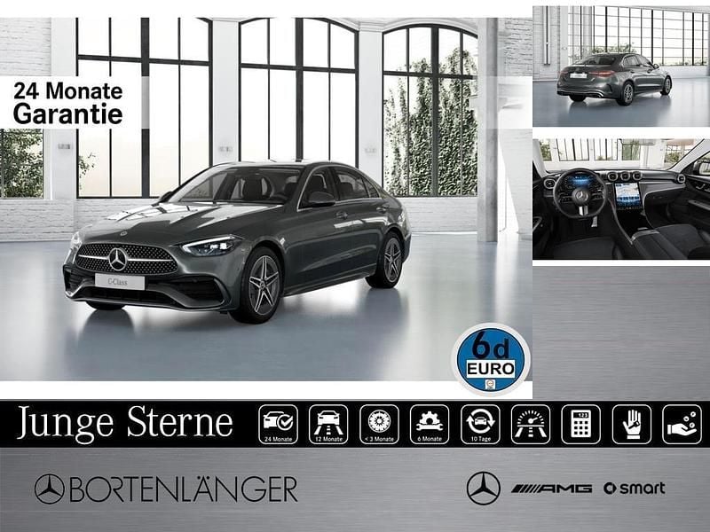 Grau Gebraucht 2025 Mercedes C200 Advanced Plus Limousine | 39.998 € (Fairer Preis) - Bild 1/4