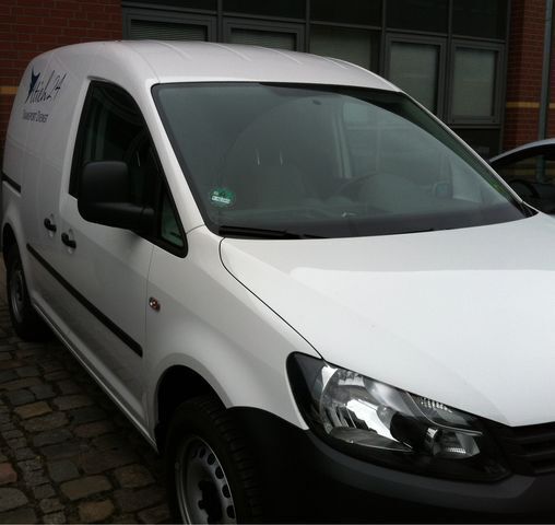 Gebraucht VW Caddy 75 PS (55 kW) 2011 Weiß Van / Kleinbus