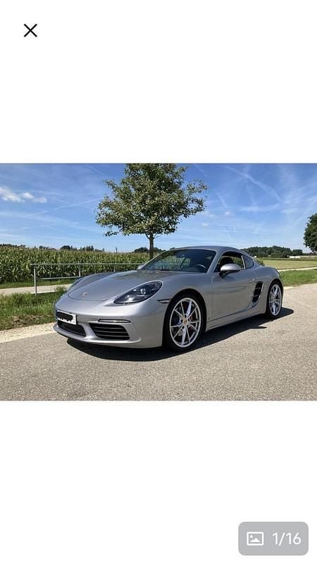 Silber Gebraucht 2017 Porsche 718 Cayman Chrono Coupé | 64.900 € (Guter Preis) - Bild 1/4
