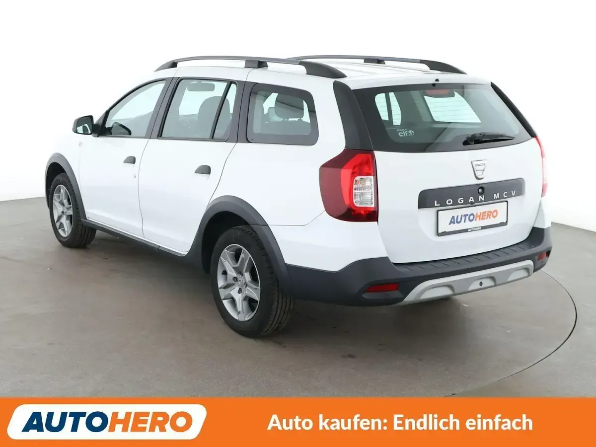 Gebraucht Dacia Logan MCV Stepway 90 PS (66 kW) 2018 Weiß Kombi