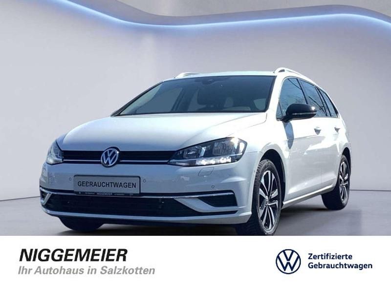 Pure white Gebraucht 2020 VW Golf VII IQ Drive Kombi | 16.590 € (Etwas zu teuer) - Bild 1/4