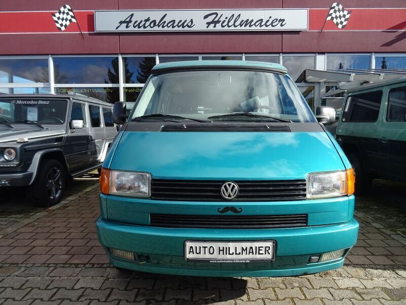 Grün Gebraucht 1995 VW T4 California Van | 13.444 € - Bild 1/4