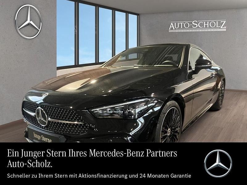Schwarz Gebraucht 2025 Mercedes CLE300 AMG Coupé | 59.351 € (Fairer Preis) - Bild 1/4