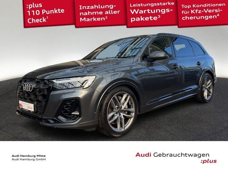 Daytonagrau perleffekt Gebraucht 2024 Audi Q7 S-Line SUV | 83.380 € - Bild 1/3