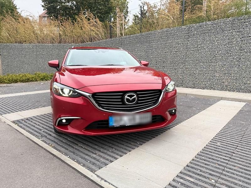 Rot Gebraucht 2015 Mazda 6 Kombi | 10.700 € (Fairer Preis) - Bild 1/4