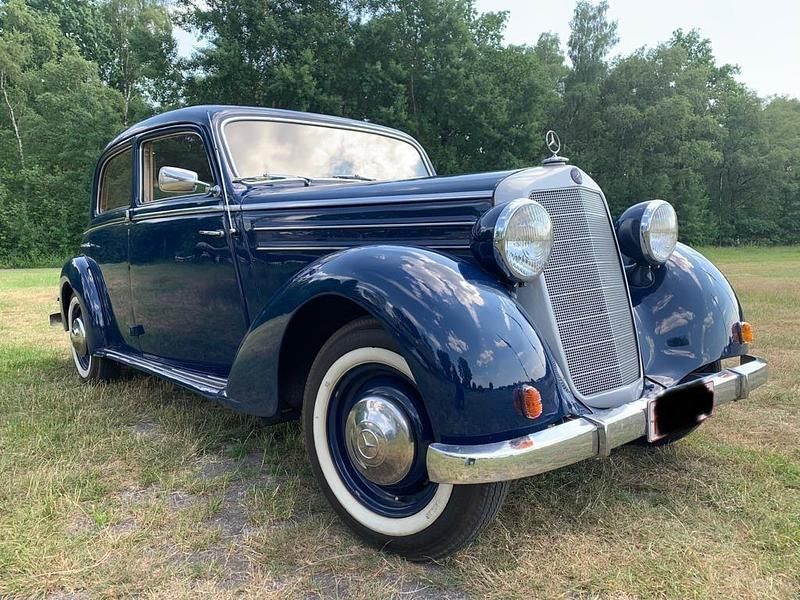 Gebraucht Mercedes 170S 73 PS (53 kW) 1951 Blau Limousine