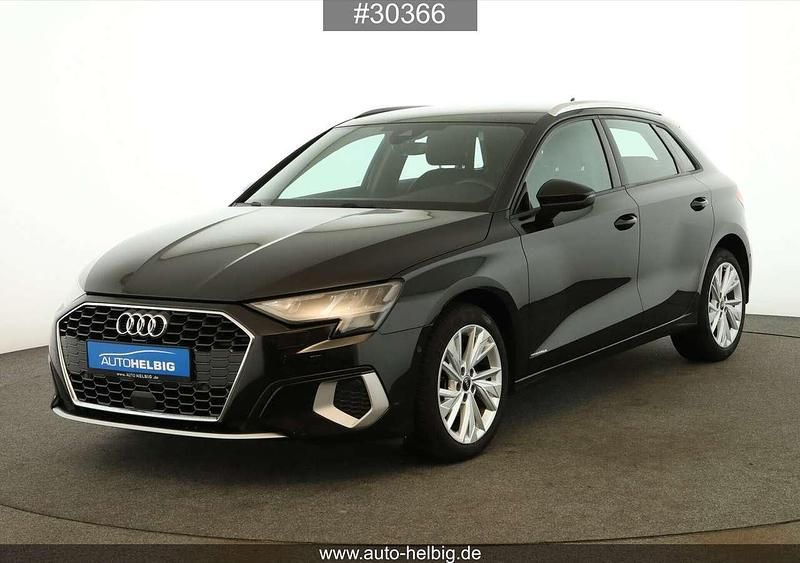 Mythosschwarz metallic Gebraucht 2022 Audi A3 Advanced Kombi | 25.890 € (Fairer Preis) - Bild 1/4