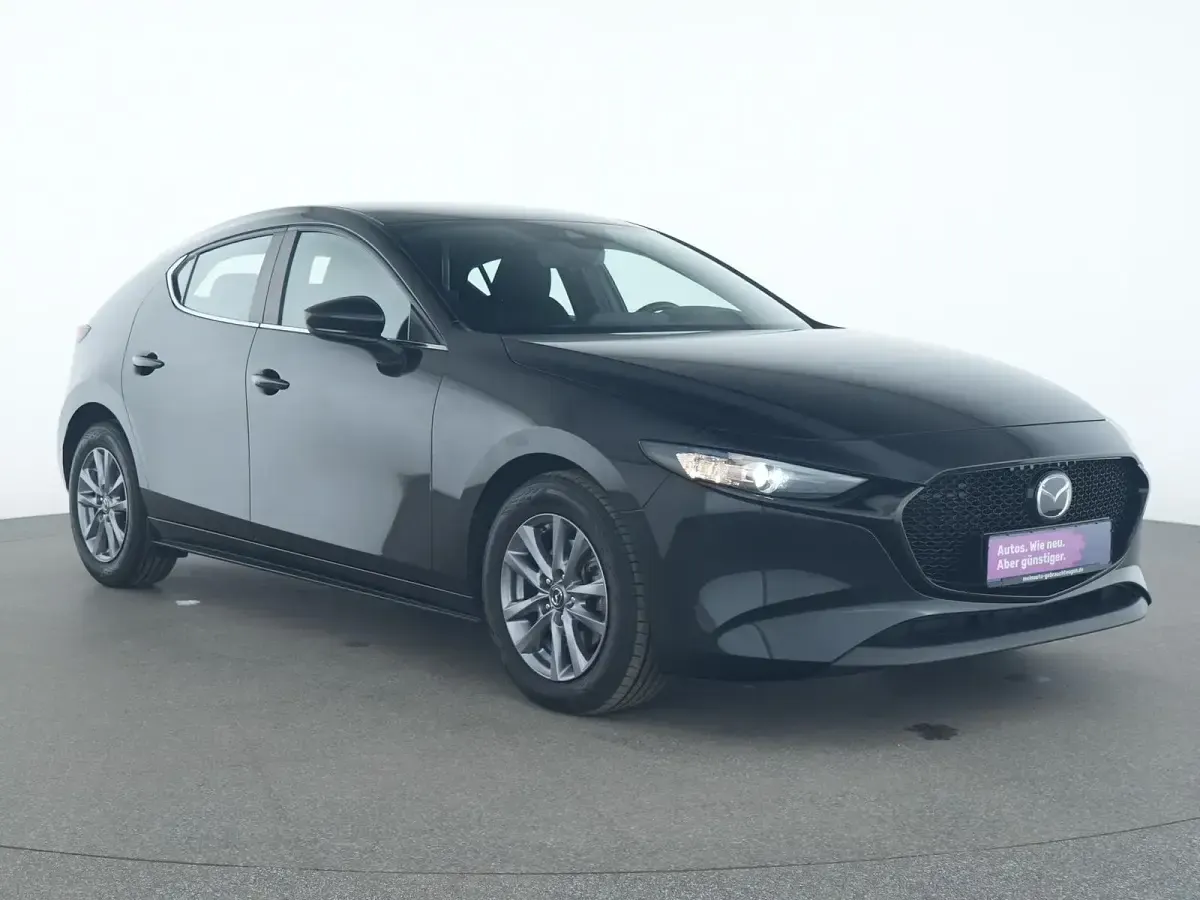 Brugt Mazda 3 Selection 186 HK (136 kW) 2022 Sort Sedan