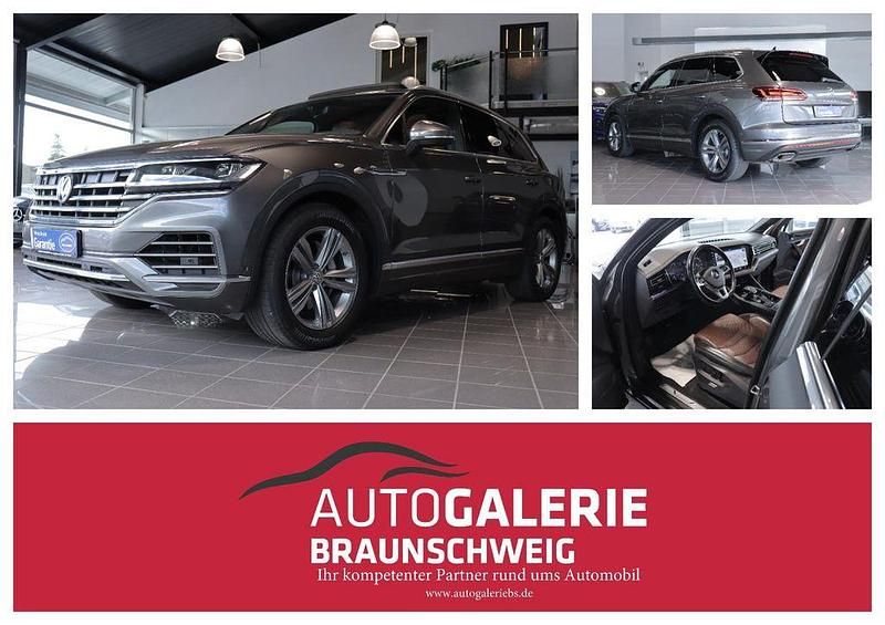 Siliziumgrau metallic Gebraucht 2019 VW Touareg Atmosphere SUV | 37.750 € (Guter Preis) - Bild 1/4