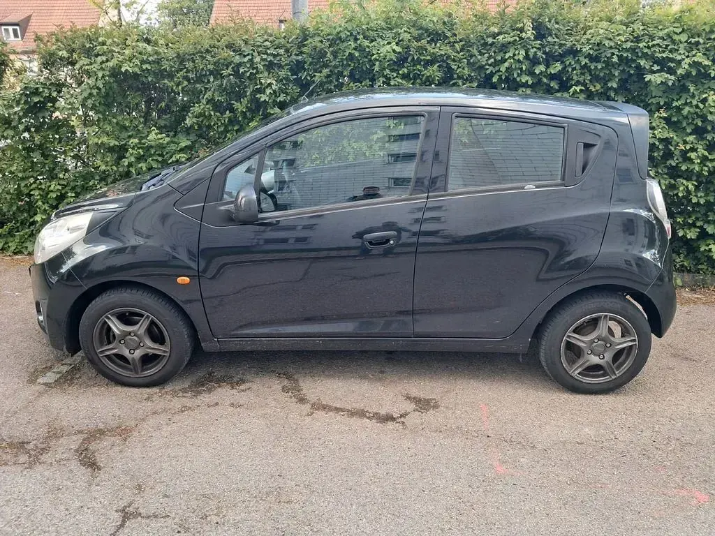Gebraucht Chevrolet Spark LS 68 PS (50 kW) 2011 Schwarz Kleinwagen