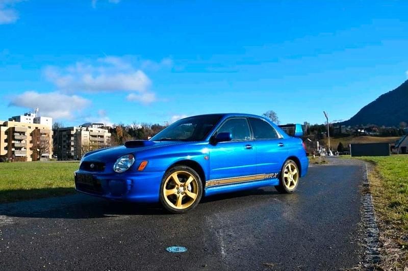 Gebraucht Subaru Impreza 218 PS (160 kW) 2001 Blau Limousine
