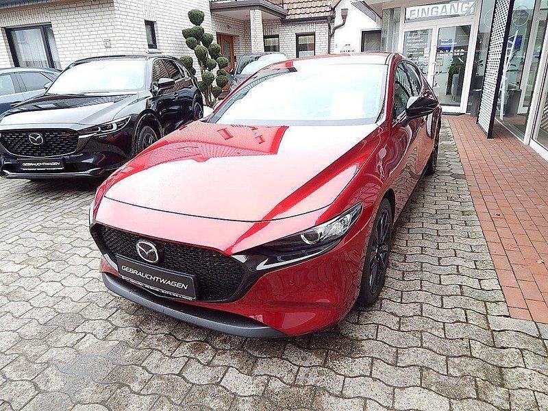 Gebraucht Mazda 3 Homura-Line 150 PS (110 kW) 2022 Soul red crystal m (metallic) Limousine