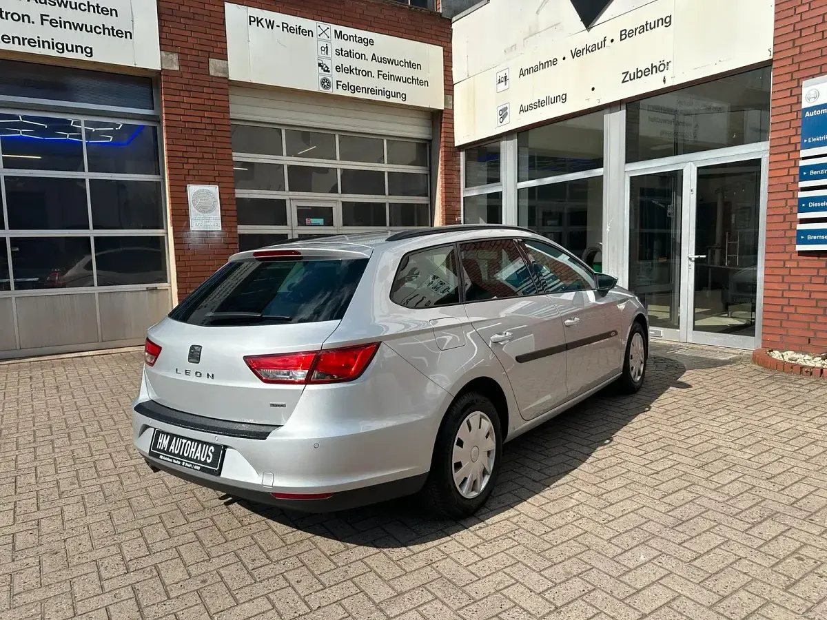 Gebraucht Seat Leon 4Drive 110 PS (80 kW) 2016 Silber Kombi