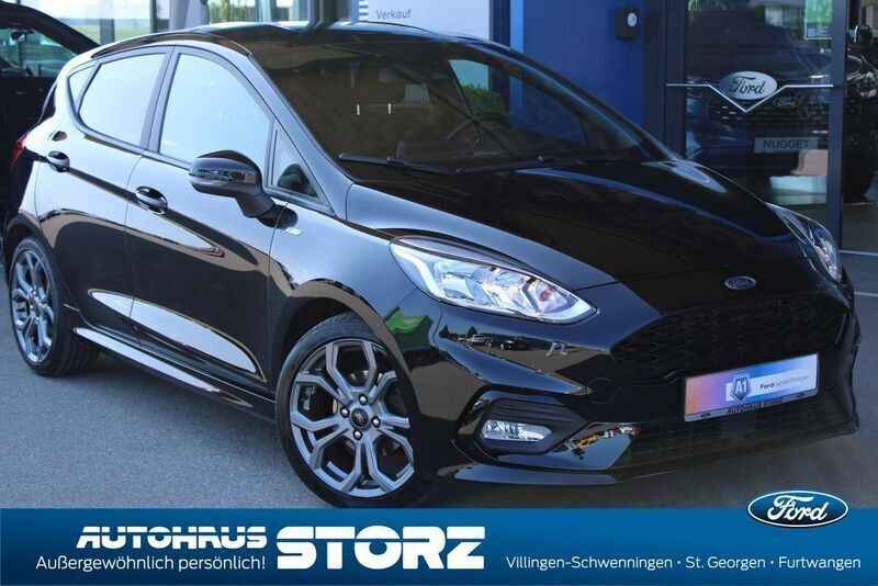 Schwarz Gebraucht 2018 Ford Fiesta Cool & Sound Edition Kleinwagen | 13.490 € (Teuer) - Bild 1/4