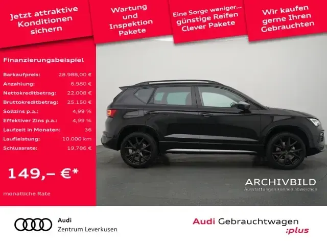 Second-hand Cupra Ateca 150 CP (110 kW) 2025 Negru SUV