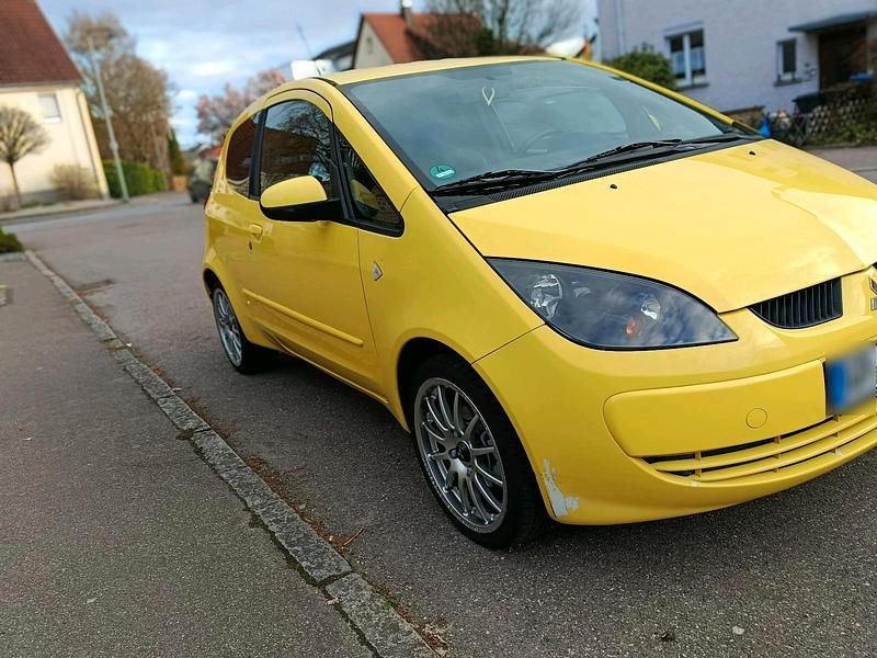 Gebraucht Mitsubishi Colt Edition 94 PS (69 kW) 2008 Gelb Kleinwagen