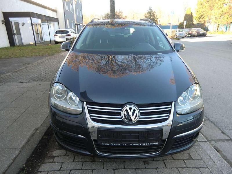 Gebraucht VW Golf V Comfortline 122 PS (89 kW) 2009 Bluegraphit perleffekt Kombi