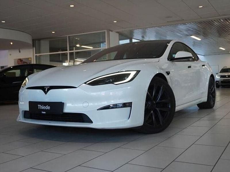 Gebraucht Tesla Model S 492 kW (670 PS) 2023 Pearl white multicoat Kleinwagen