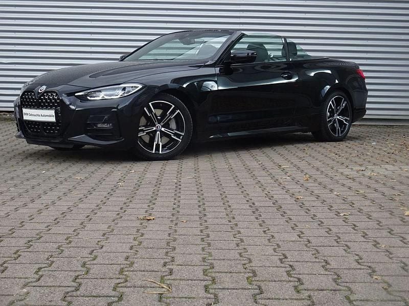 Schwarz Gebraucht 2022 BMW 430 Cabriolet M Sport Cabrio | 46.985 € (Fairer Preis) - Bild 1/4