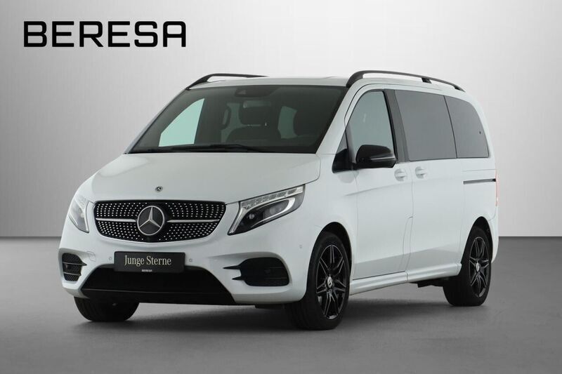 Bergkristallweiß Gebraucht 2022 Mercedes V300 AMG Van / Kleinbus | 55.680 € (Superpreis) - Bild 1/4