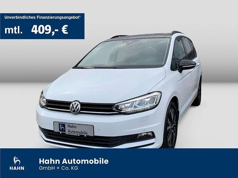 Pure white Gebraucht 2020 VW Touran Highline Van / Kleinbus | 25.430 € (Fairer Preis) - Bild 1/3