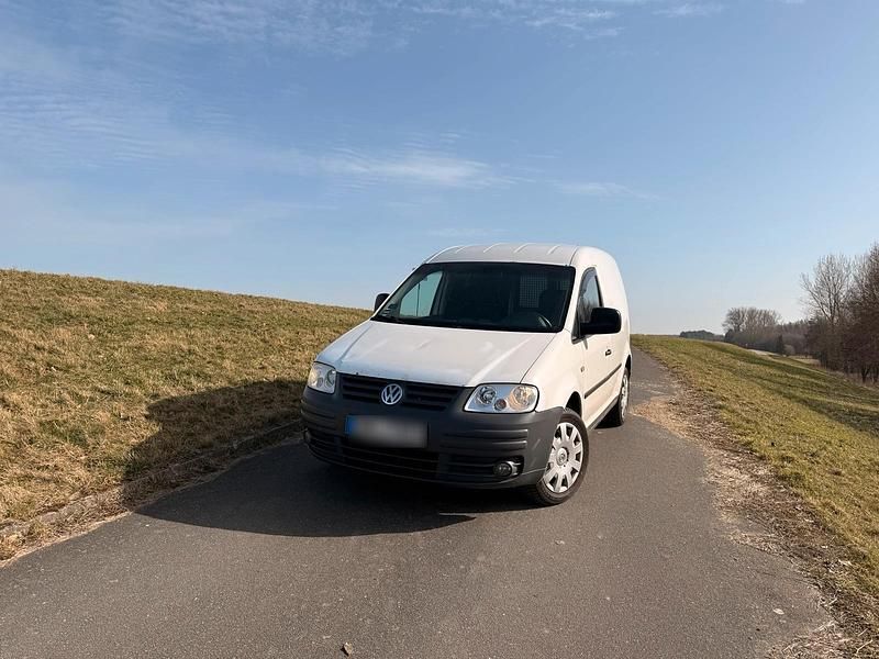 Second-hand VW Caddy 69 CP (50 kW) 2005 Alb Monovolum