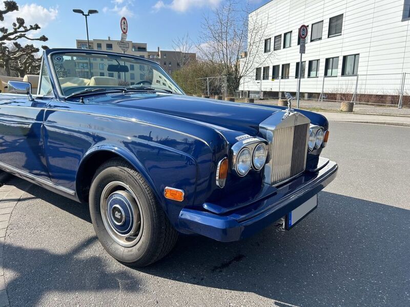 Blau Gebraucht 1976 Rolls Royce Corniche Cabrio | 55.000 € - Bild 1/4