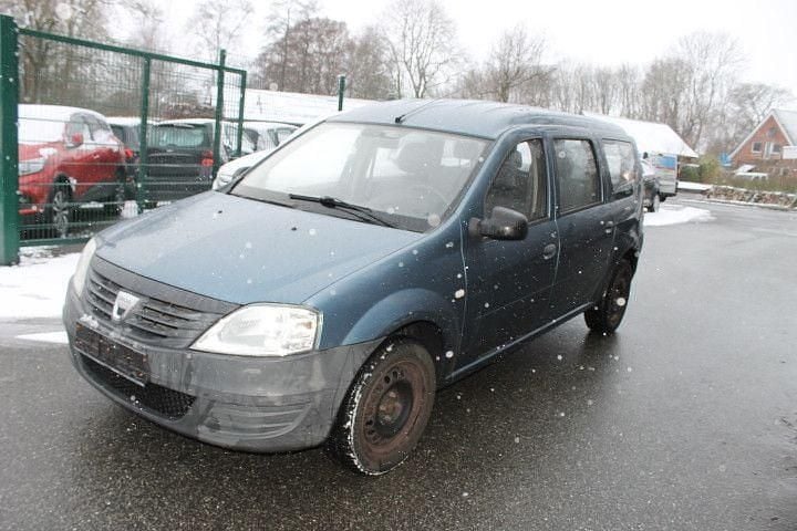 Gebraucht Dacia Logan MCV Basis 75 PS (55 kW) 2009 Blau Kombi