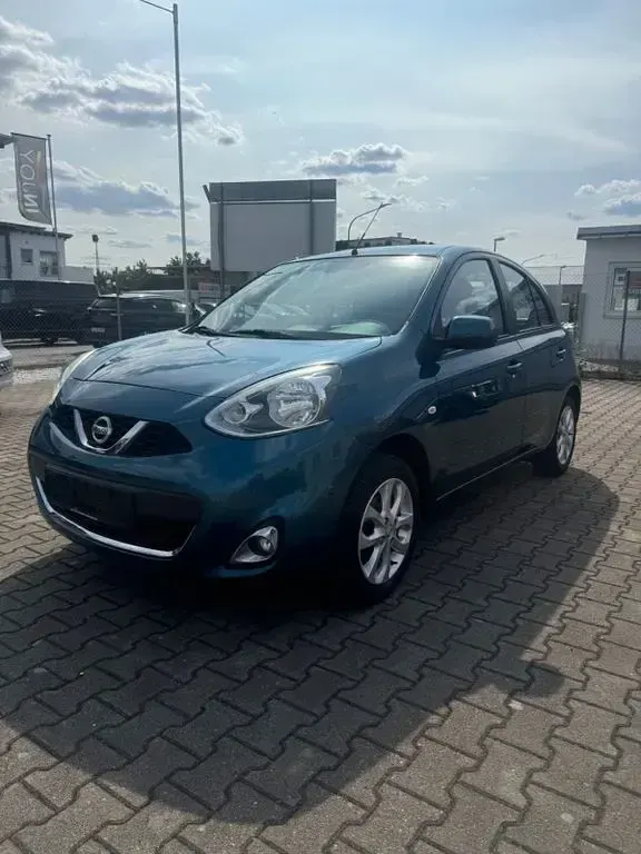 Gebraucht Nissan Micra Acenta 80 PS (58 kW) 2013 Blau Kleinwagen