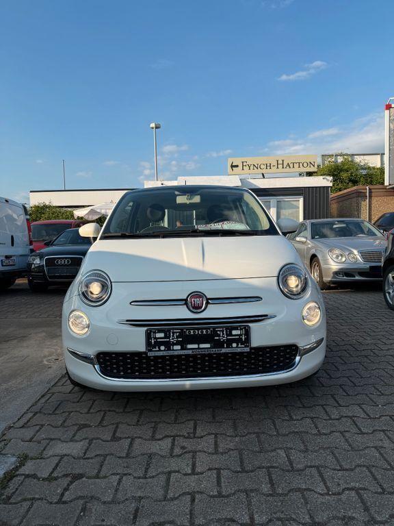 Weiß Gebraucht 2017 Fiat 500 Lounge Kleinwagen | 8.999 € (Fairer Preis) - Bild 1/4