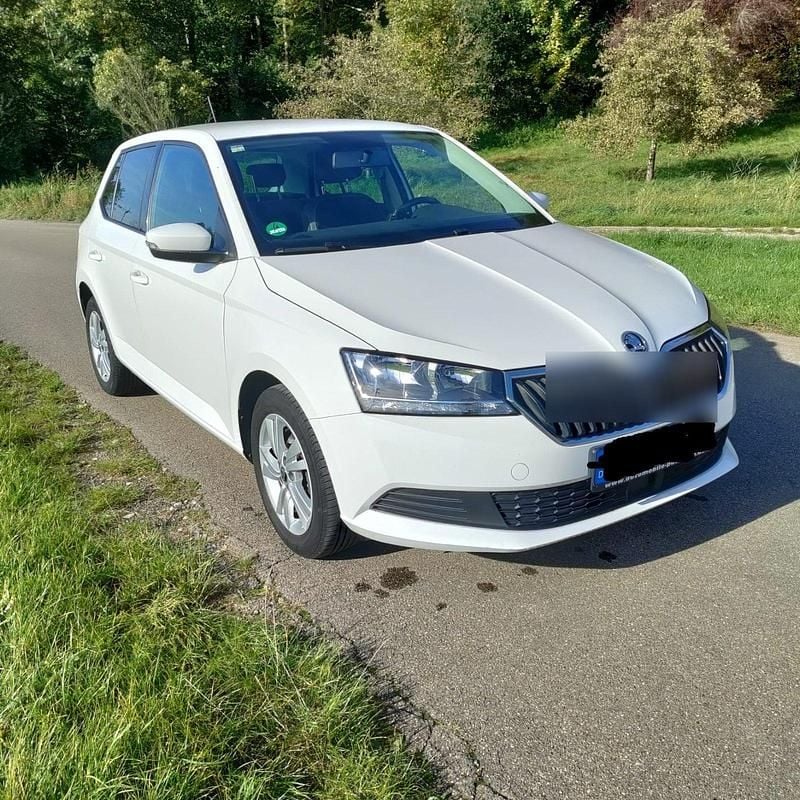 Weiß Gebraucht 2020 Skoda Fabia Ambition Kleinwagen | 8.900 € (Guter Preis) - Bild 1/4