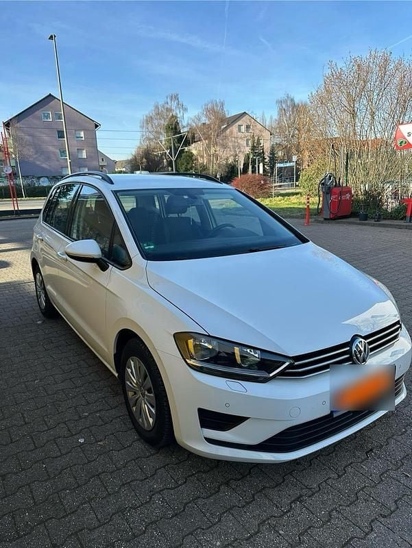 Weiß Gebraucht 2014 VW Golf Sportsvan Van / Kleinbus | 12.300 € (Fairer Preis) - Bild 1/4
