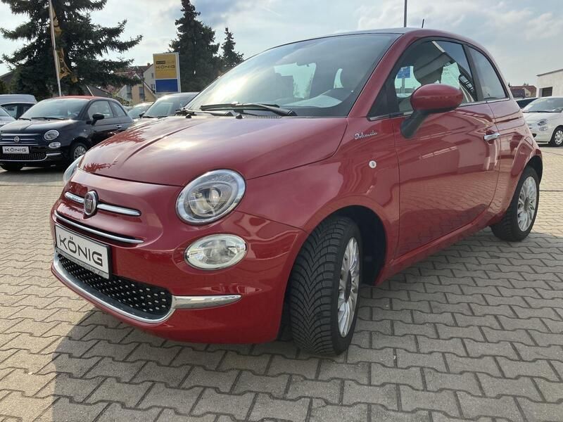 Rot Gebraucht 2023 Fiat 500 Dolcevita Kleinwagen | 11.997 € (Guter Preis) - Bild 1/4