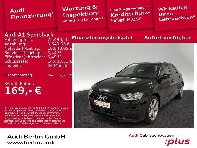 Gebraucht Audi A1 Advanced Plus 95 PS (69 kW) 2024 Mythosschwarz metallic Kleinwagen