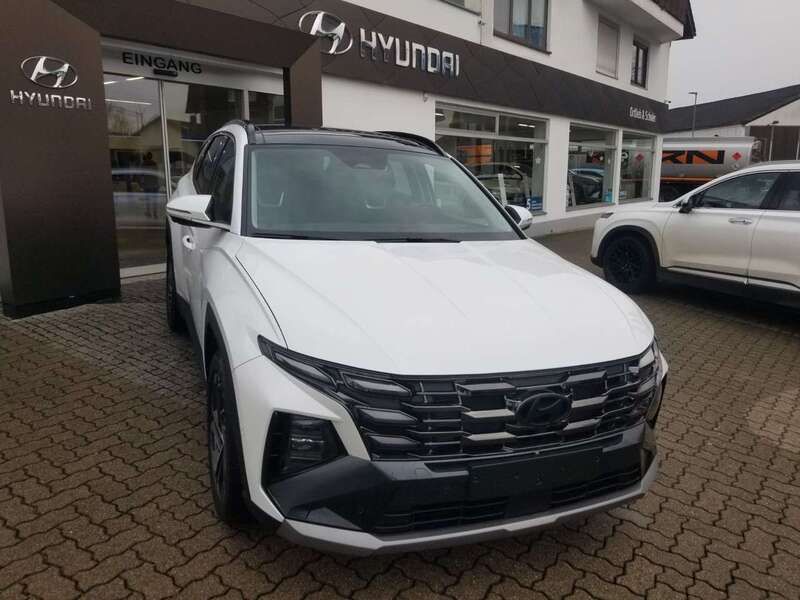Serenity white / mic Gebraucht 2024 Hyundai Tucson Prime SUV | 41.490 € (Etwas zu teuer) - Bild 1/4