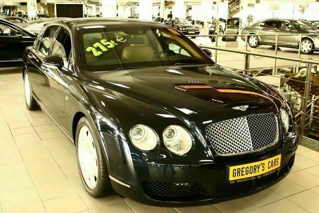 Gebraucht Bentley Continental Flying Spur 560 PS (411 kW) 2008 Schwarz metallic Limousine
