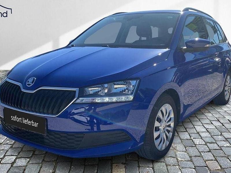 Gebraucht Skoda Fabia 95 PS (69 kW) 2022 Blau Kleinwagen
