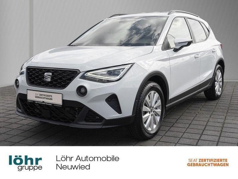 Nevada weiß metallic Gebraucht 2024 Seat Arona Style SUV | 20.680 € (Guter Preis) - Bild 1/4