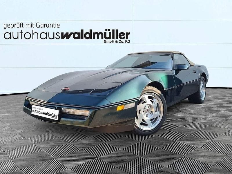 Gebraucht Chevrolet Corvette C4 247 PS (181 kW) 1990 Grün Cabrio
