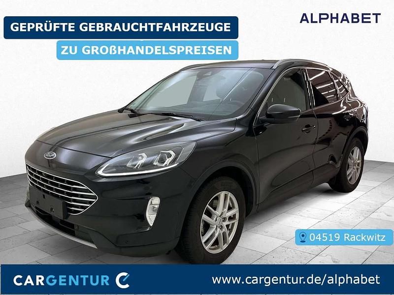 Agate black (metallic) Gebraucht 2022 Ford Kuga Titanium SUV | 16.890 € (Superpreis) - Bild 1/2