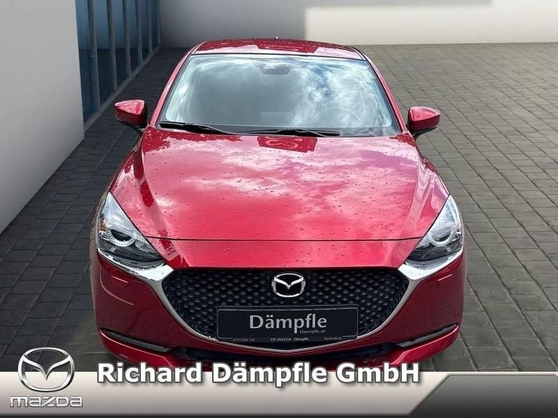 Magmarot metallic Gebraucht 2021 Mazda 2 Kizoku Kleinwagen | 15.450 € (Fairer Preis) - Bild 1/4