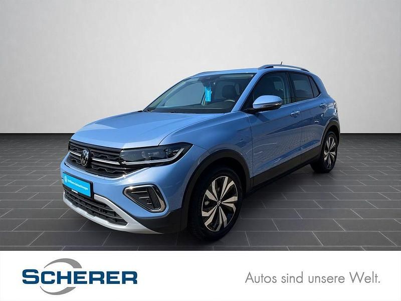 Clear blue metallic (metallic) Gebraucht 2024 VW T-Cross Style SUV | 28.200 € (Fairer Preis) - Bild 1/3