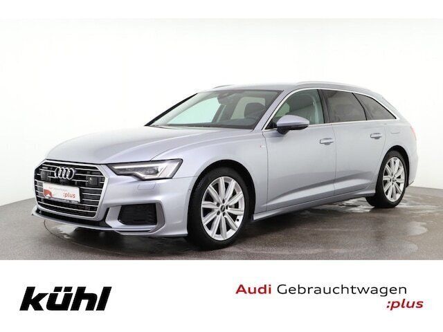 Florettsilber metallic Gebraucht 2023 Audi A6 S-Line Kombi | 46.280 € (Etwas zu teuer) - Bild 1/3