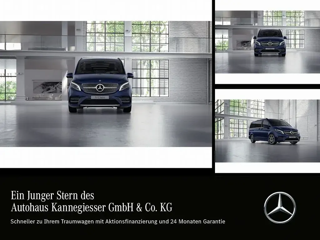 Gebraucht Mercedes V300 AMG 237 PS (174 kW) 2022 Blau Van / Kleinbus