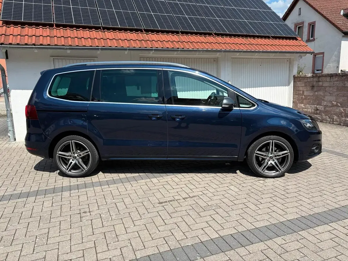 Gebraucht Seat Alhambra Style 150 PS (110 kW) 2016 Blau Van / Kleinbus
