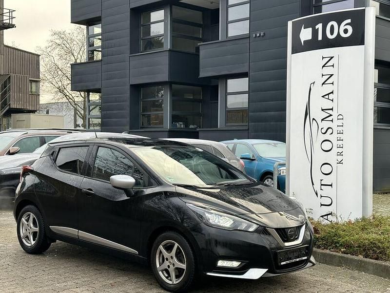 Schwarz Gebraucht 2022 Nissan Micra Limousine | 12.950 € (Superpreis) - Bild 1/3